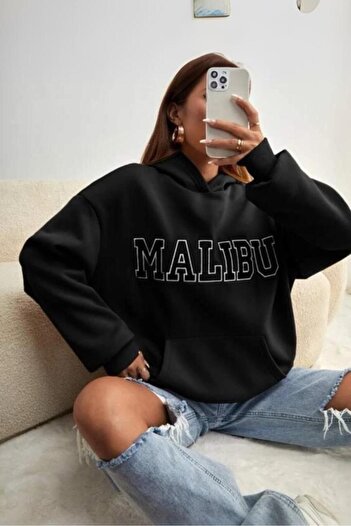Oksit Μπροστινή μπλούζα Unisex με στάμπα Malibu