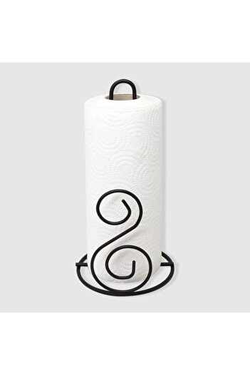 Galaxy Black Metal Home Towel Holder