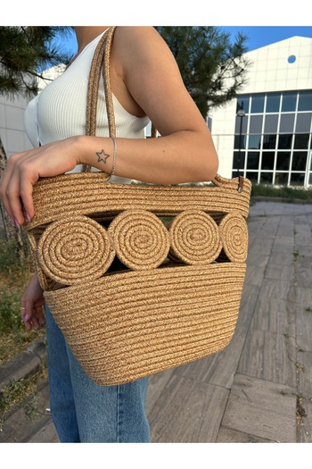 MaVaux Viva Women - Jute Straw Shoulder Bag