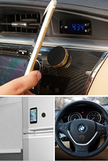 Buffer ®   Magnetic Car Phone Holder Multipurpose Strong Magnet Holder Compatible with All Models