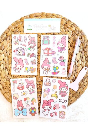 Pembe Çarşı My Melody Laptop, Phone Sticker, My Melody Pen Gift