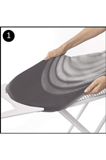 GERCELLA (HEDİYELİ) Premium Xl Ütümasası Kılıf Örtüsü Bezi (1AD.KORUYUCU FİLE ÜTÜLEME PEDİ HEDİYELİ)