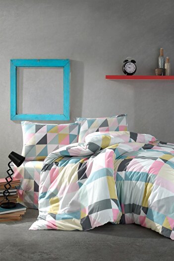 Cote Blanc 100% Cotton Angi Duvet Cover Set
