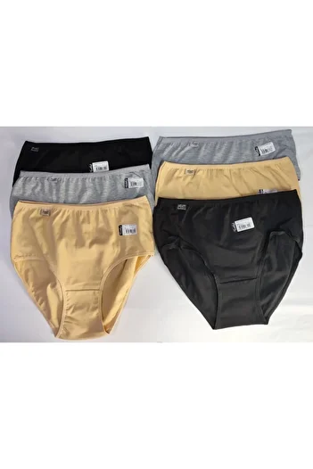 Tutku 6-Piece Thin Waist Lycra Bato Panties Set
