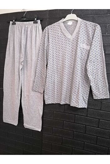 anne moda ankara YAZLIK, V yaka, baba pijama takımı , %100 pamuklu penye
