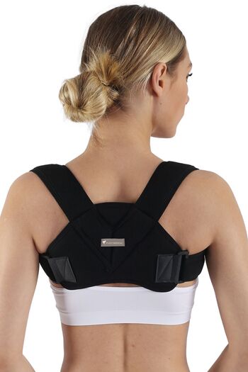 Flexy Medical Clavicle Bandage - Back Support - Protective Bandage - Upright Posture - Collarbone Stabilization
