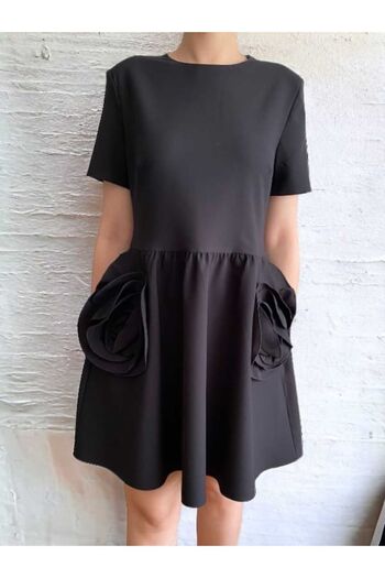 FK PYNAPPEL Rose Detailed Design Dress