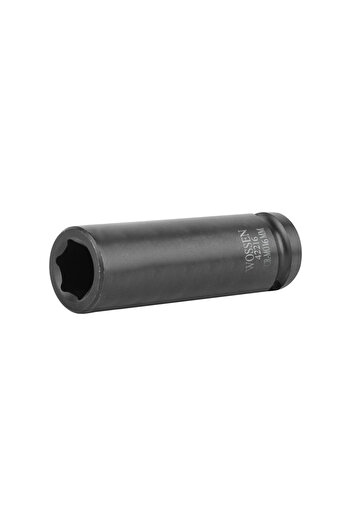 Wossen 17mm Black Long Socket - 1/2 6 Corner