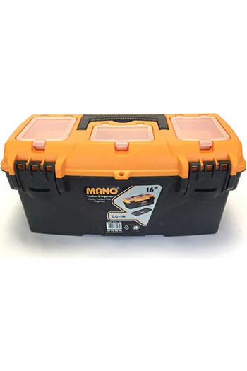 MANO حقيبة أدوات بغطاء مسطح مقاس 16 بوصة Ma-c.s-16