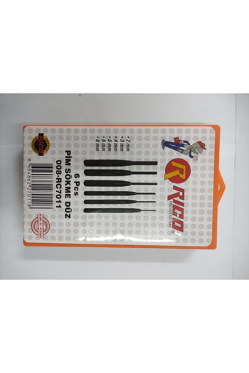 Rico 008-Rc7011 6 Piece Flat Pin Removal Set