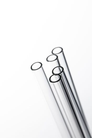 CAMBURADA CAMGEN GLASS PIPET 8*150 MM FLAT TRANSPARENT (10 PIECES)
