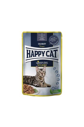 Happy Cat Meat in Sauce Pasture-Raised Lamb Wet Cat Food, 85 g, Pack of 12