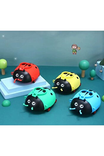 FASTSELLER Cute Ladybug Design Water Bottle 550 ml Capacity