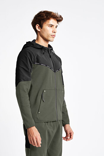 Lescon MeN's Hooded Zippered Sweatshirt - 24N-1101