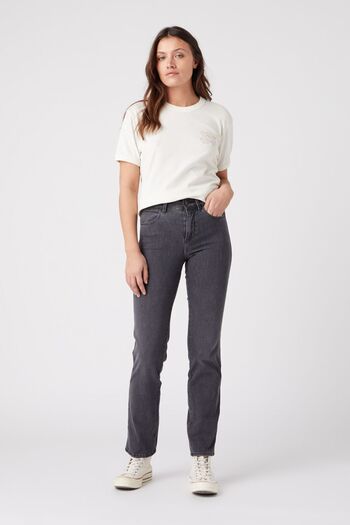 WRANGLER High Waist StretchyStraightFitJeanJeans