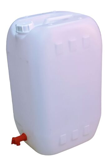 POLATLI OTO AKSESUAR 30 Litre Kalın Sanayi Tipi Musluklu Bidon ALEV30MU
