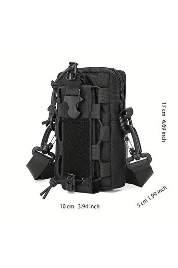 5.11 Tactical SİYAH Molle EDC Su Geçirmez Taktik Outdoor Askeri Bel Çantası