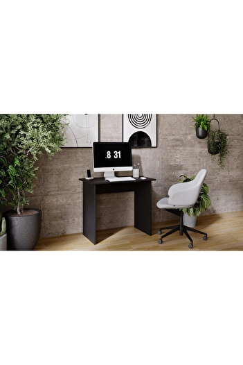 Modern home Simple & Modern Black Desk 80cm