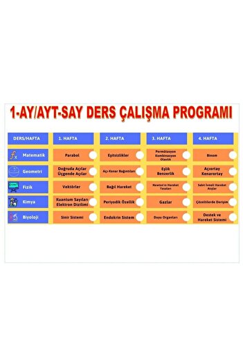 Enine Boyuna Eğitim 200 Pages Ayt Planned Study Notebook - Transverse Longitudinal Training