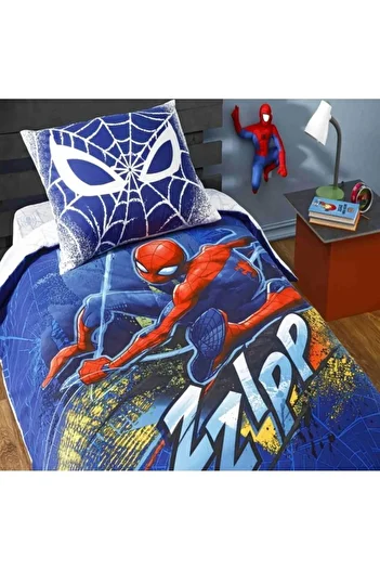 Taç Licensed Single Child Duvet Cover Set - Spiderman