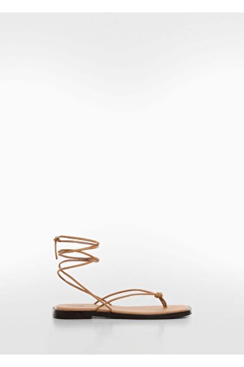 Mango Teen Brown Sandals for Kids