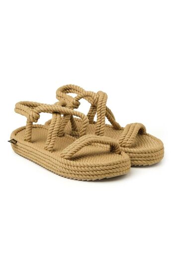 Nomadic Republic BeigePlatformWomen's Sandals -BahamasBahp-0012