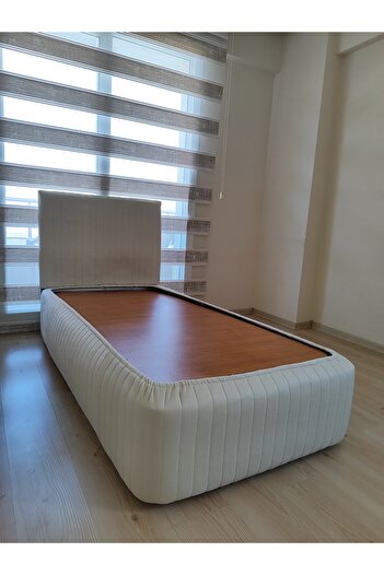 ByDekor Tasarım Sonne ÇİFT KİŞİLİK Baza Kenar KILIFI & Başlık KILIFI TAKIMI