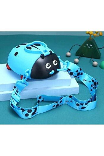 FASTSELLER Cute Ladybug Design Water Bottle 550 ml Capacity