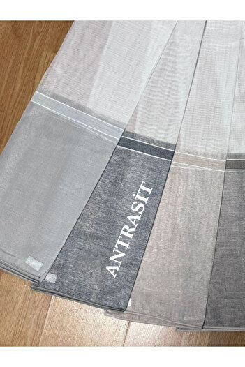 MebelPort Curtain 7 Types of Colorful Luxury Bamboo Taped Tulle - Bird Eye Sewing Shape