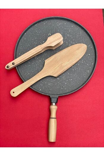 CANSUYU Kale Cast Iron Pancake Pan