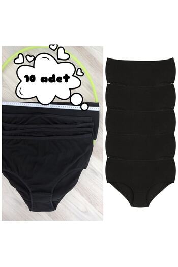 unishe Biggest Size Battal Bato Women's 10-Piece Panties