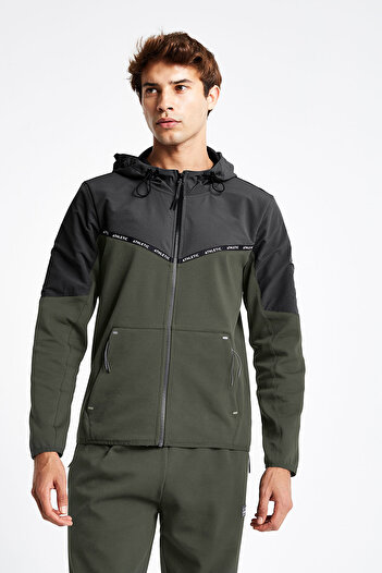 Lescon MeN's Hooded Zippered Sweatshirt - 24N-1101