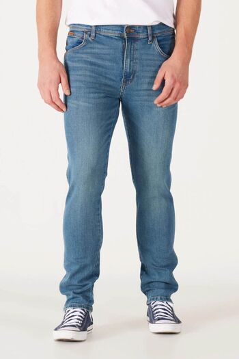 WRANGLER Blue Men's Jean Trousers - W12s053xt W12s Texas Slim