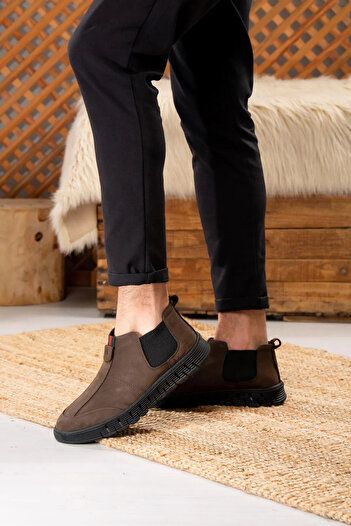 JAMES FRANCO Genuine Leather Men's Winter Casual Shoes - Elegance and Comfort with Novelty Field