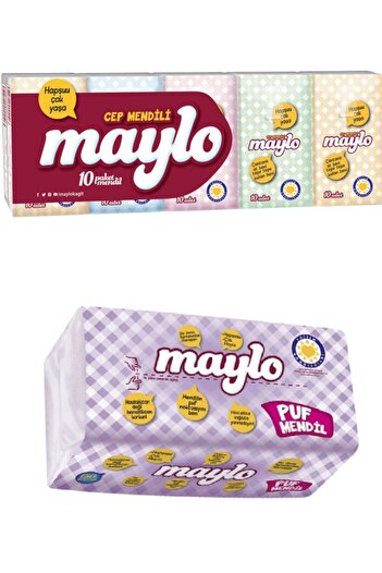 Maylo Napkin 150pcs + Pocket Wipes 10pcs
