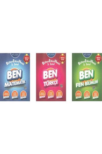 Bilfen Yayıncılık Bilfen 3.sınıf Ben Serisi 3lü Set (m-t-f)