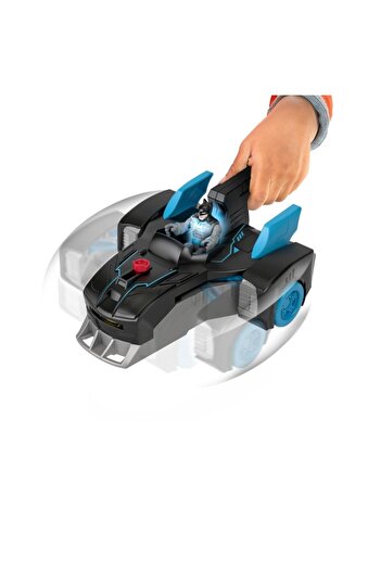 Imaginext Fisher-Price Imaginext DC Super Friends Bat-Tech Batmobil, Işıklı Figürüyle Batwing'e Dönüşür GWT24