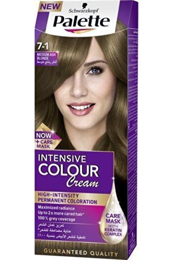 Palette 7.1 Küllü Kumral Icc Kalıcı Krem Boya