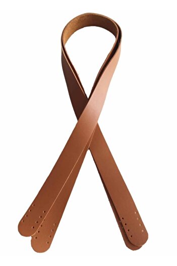 angel çanta aksesuar 70x2,4 cm, un singur strat din piele artificială culoare maro mâner dublu