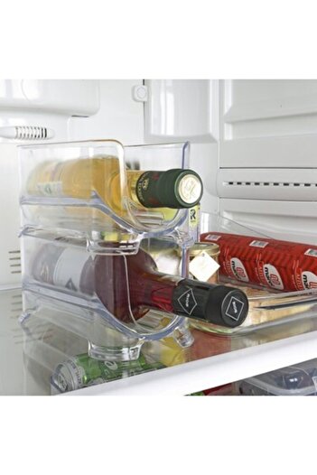 Bayev Practical 2-Piece Refrigerator and Shelf Bottle Organizer