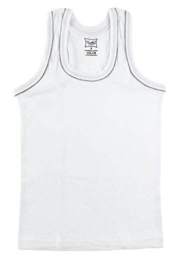 Tutku White 3-Pack Boys' Sports Tank Top