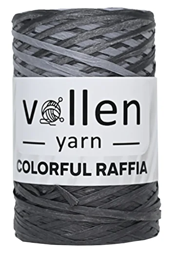 vollen yarn Premium Colored Raffia Rope, Straw Paper Rope, Natural Raffia Rope, Bag Rope, Suppla, Hat and Knitting Rope