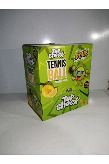 Kervan Topshock Water Melon 200 Pack Sour Chewing Gum