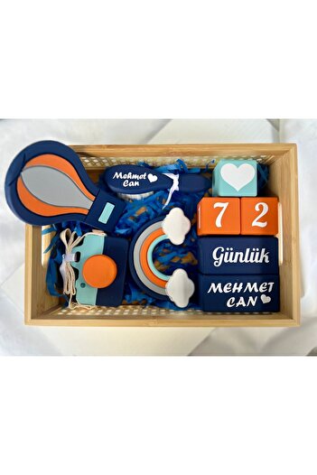mogokids Bebek anı küpü çekim 3lü objeliset tam takım çekim dekor