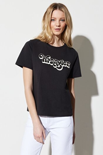 WRANGLER Crew Neck 100% Cotton Regular Fit T-Shirt