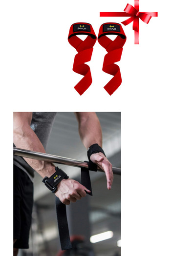 SAVUR Fitness Strap with Wrist - Weight Strap Gift