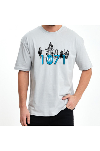 Uniquetex Vek 1071 - Malazgirt Oversize Cotton T-shirt