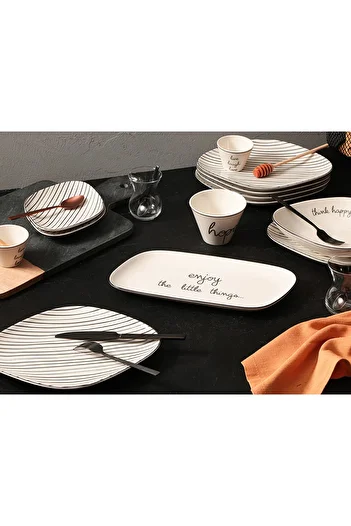 Porland Hope 13 Pieces - 6-person Breakfast Set with Writing