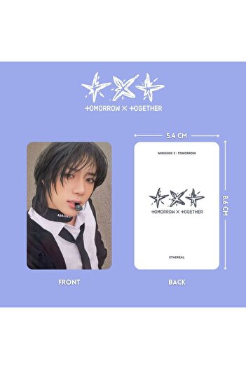Kpop Dünyasi TXT '' Minisode 3 : Tomorrow '' Ethereal Ver. Photocards Set