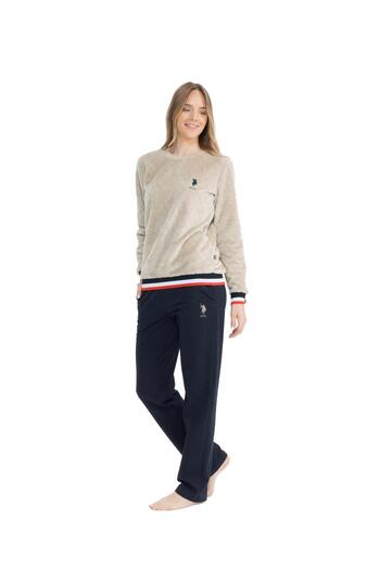 U.S. Polo Assn. U.S. Polo Assn. Îmbrăcăminte de acasă bej pentru femei